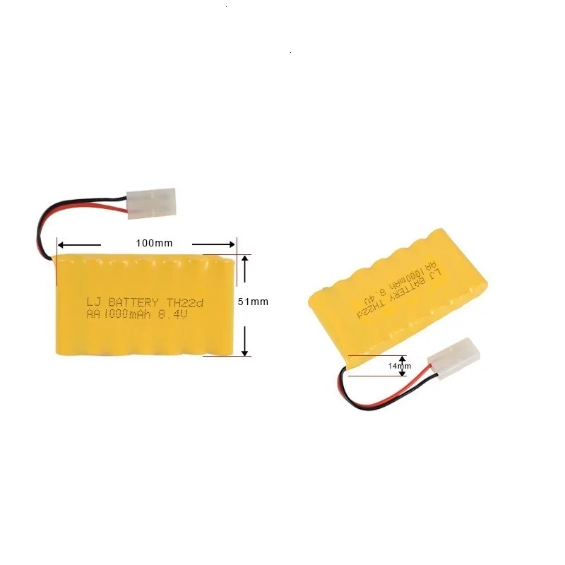 ( M Model ) 8.4v 1000mah NiCD Battery For Rc toy Car Tanks Trains Robot Boat Gun Ni-CD AA 700mah 8.4v Rechargeable Battery 1Pcs