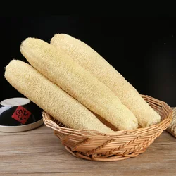 Full Natural Loofah Scrubber Sponge, Cellulose Board, Biodegradable, Exfoliation Luffa, Bathroom Spa Shower, Kitchens Washing