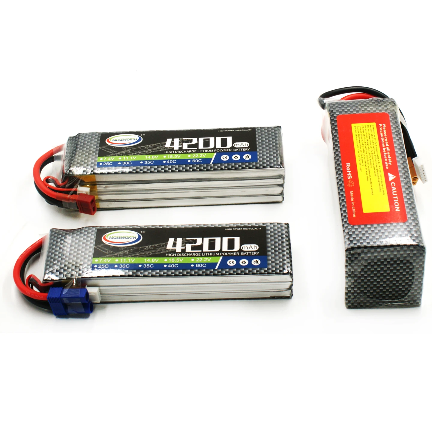 4S 14.8V 2200 3300 3500 4200mAh 40C Battery Lipo For RC Drone Airplane Helicopter Quadcopter Car Boat Remote Control Toys