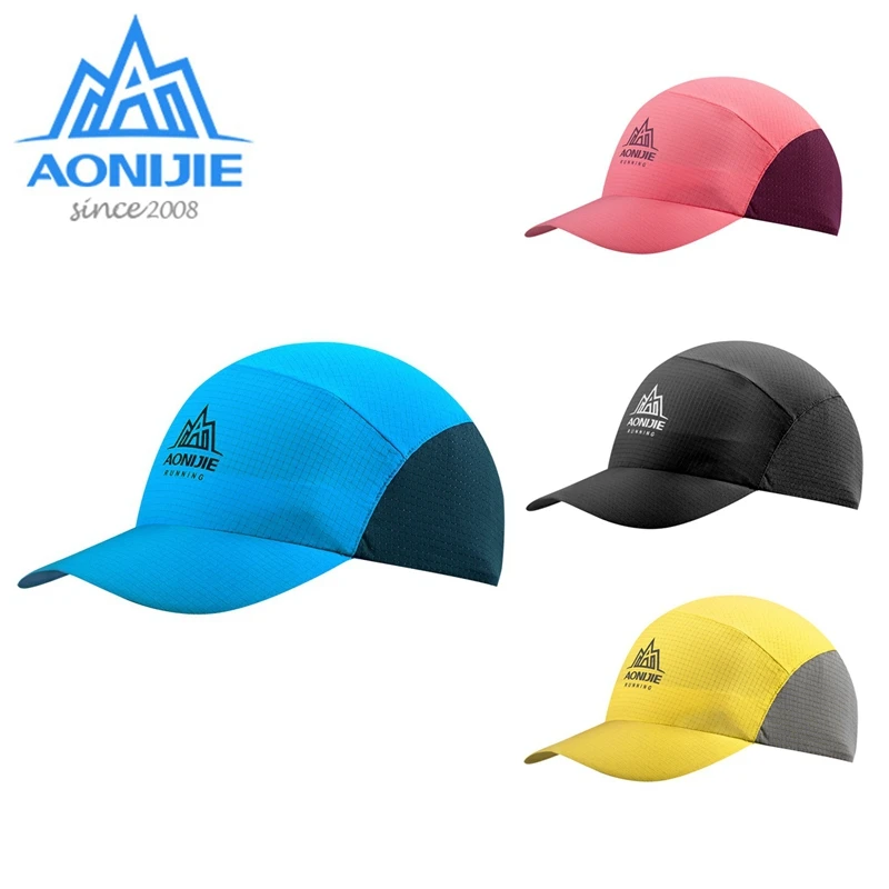 AONIJE Sports Folding Caps Anti UV Summer Sunshade Hats Lightweight Breathable For Outdoor Trail Running Camping Hiking E4107