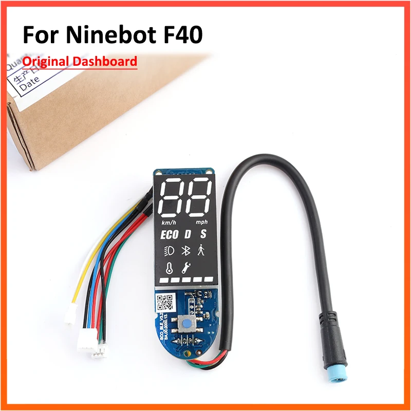 Original Bluetooth Dashboard For Ninebot F40 F30 F20 Electric Scooter KickScooter Dash Board Suitable Parts