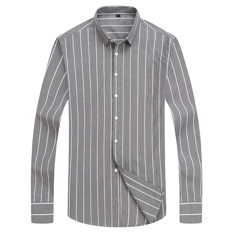 Camicia da uomo abbigliamento coreano camicie da uomo a maniche lunghe abito di grandi dimensioni abbigliamento da uomo top camicia a righe per uomo harajuku indefined