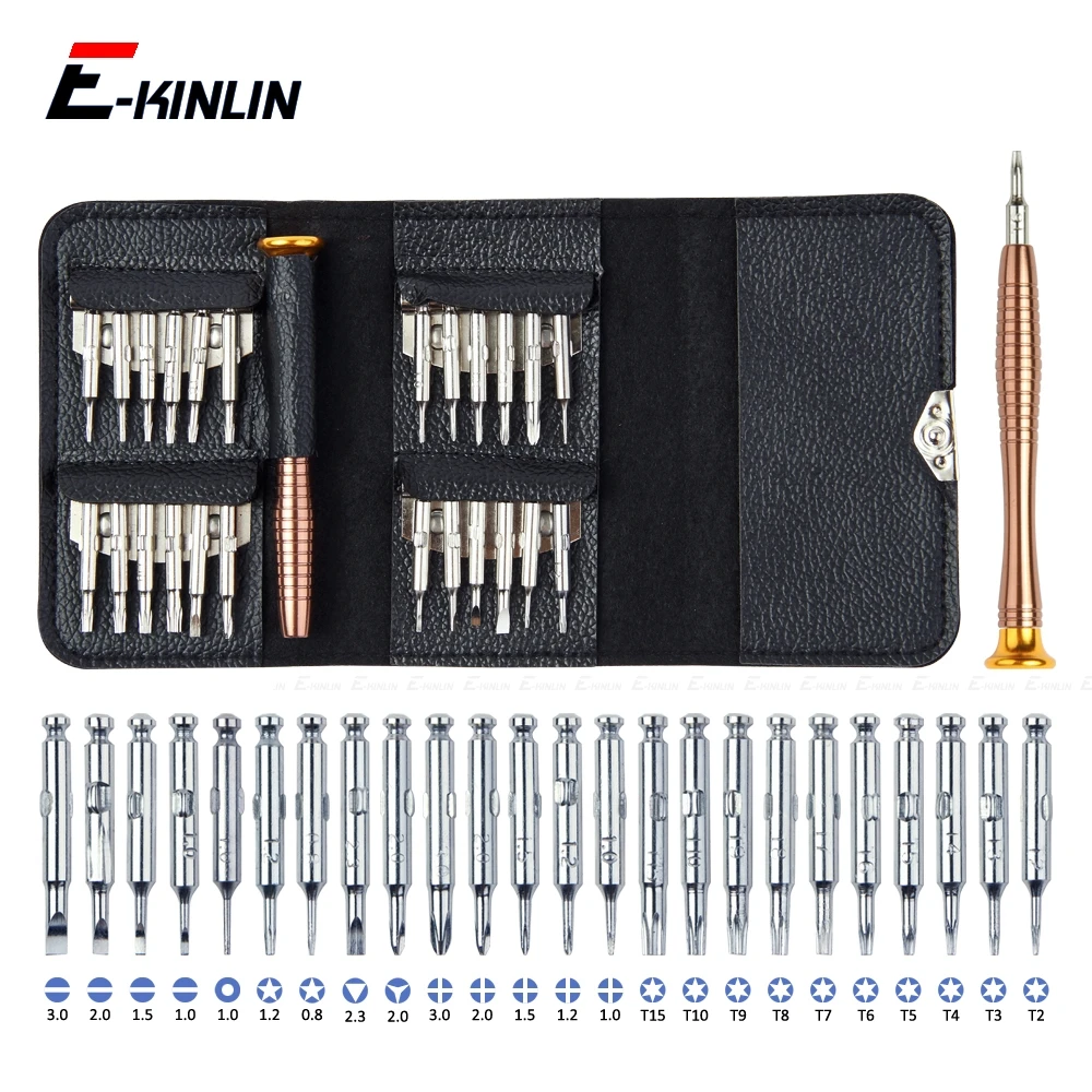 Multifunctional Precision Torx Hand Mobile Phone Opening Repair Tool For iPhone Android Smartphone Wallet Screwdriver Set