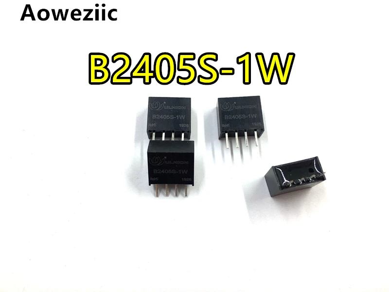 2Pcs B2405S-1W B2405S B2405 DC-DC modules SIP4 24 v to 5 v isolated DC/DC power supply module New original