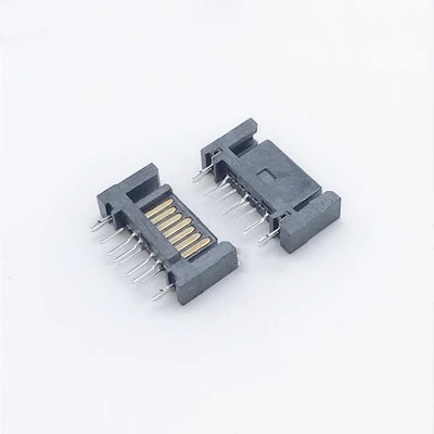 SATA 7Pin Male DIP/SMD Type A needle SATA 7P Connector Interface Socket SATA PCB DIY