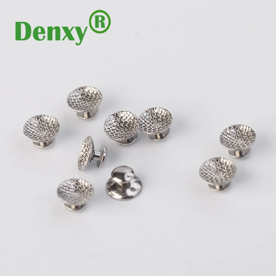 

30pcs Higher Quality Denxy Dental Mesh Base Lingual Button Orthodontics Material Bondable Orthodontic Bracket Orthodontist