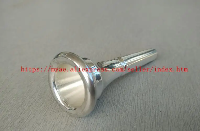 Horn mouthpiece, horn mouthpiece, silver plated pure copper flute head,