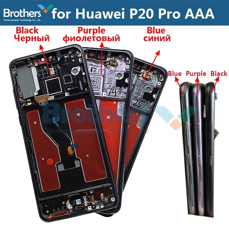 LCD Display for Huawei P20 Pro LCD Screen for P20 Pro CLT-L09 CLT-L29 CLT-AL00 CLT-AL01 LCD Assembly Touch Screen Digitizer Test