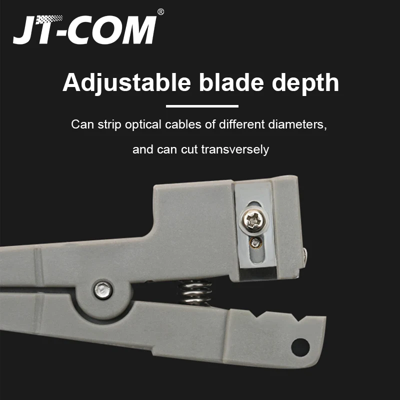 Fiber Optic Stripper 45-162 Coaxial Cable Stripper Optical Cable Slitter Wire Stripper Fiber Optic Cable Stripping Tool