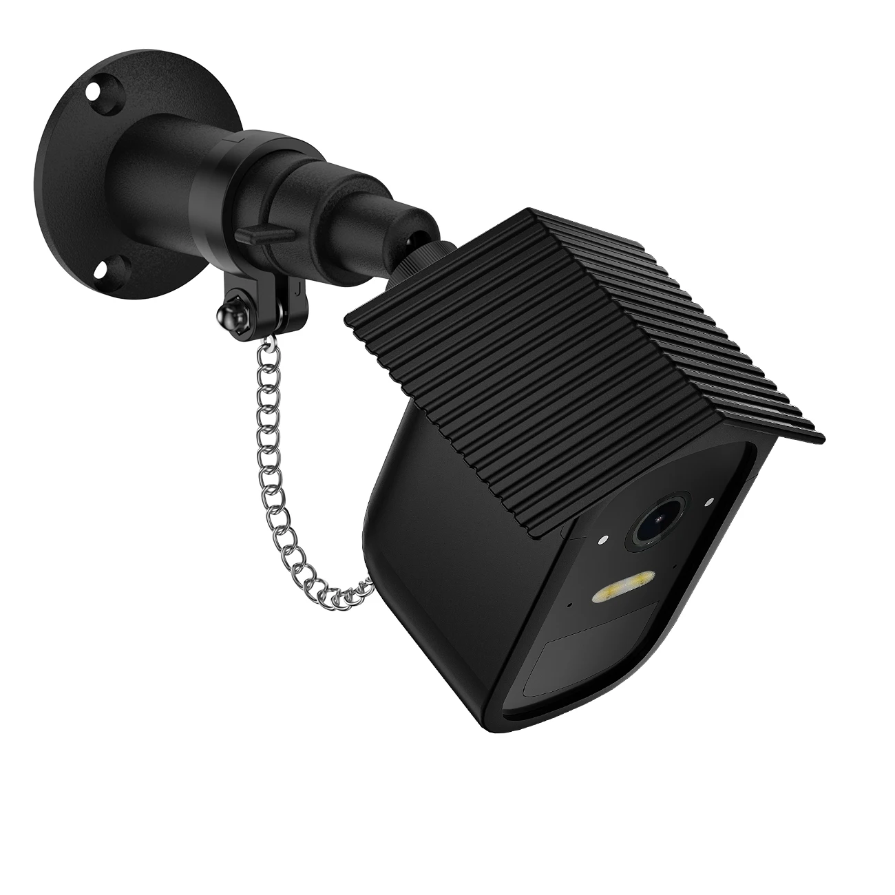 Anti-theft Wall Mount Holder for Eufy 2C Camera with Waterproof Protective Cover Case and Anti-theft Chain