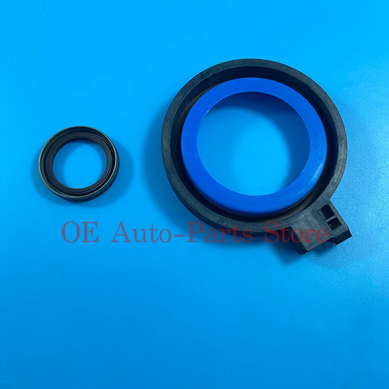 2X Engine Crankshaft Front Rear Oil- Seal For Chevrolet Cruze Trax Sonic Hideo Epica Excelle Opel Astra Zafira 55555805 24447223