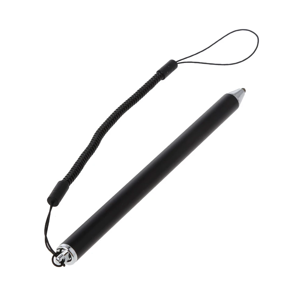 Anti-lost Lanyard Touch Screen Stylus Pen Fibre Stylus Mesh Micro Fiber Tip Pen for Smart Phone Tablet