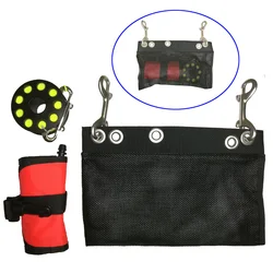 Scuba Diving Snorkeling SMB marcatore di superficie boa immersione dito bobina bobina Set di attrezzi di sicurezza
