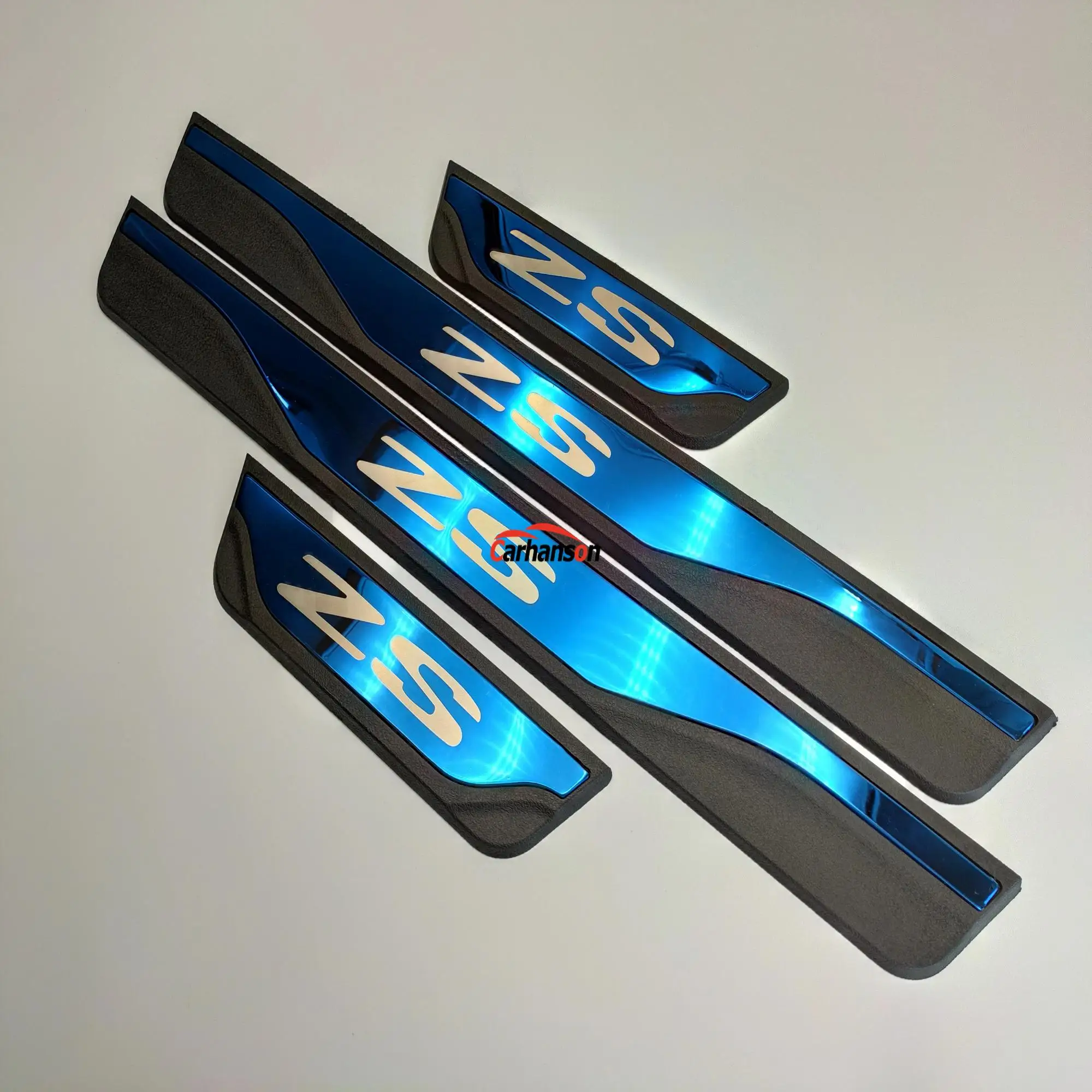 For Mg Zs Car Accessories Styling Door Sill Scuff Plate Stainless Steel Protector Guard Cover Sticker 2022 2023 2024 2025 2026