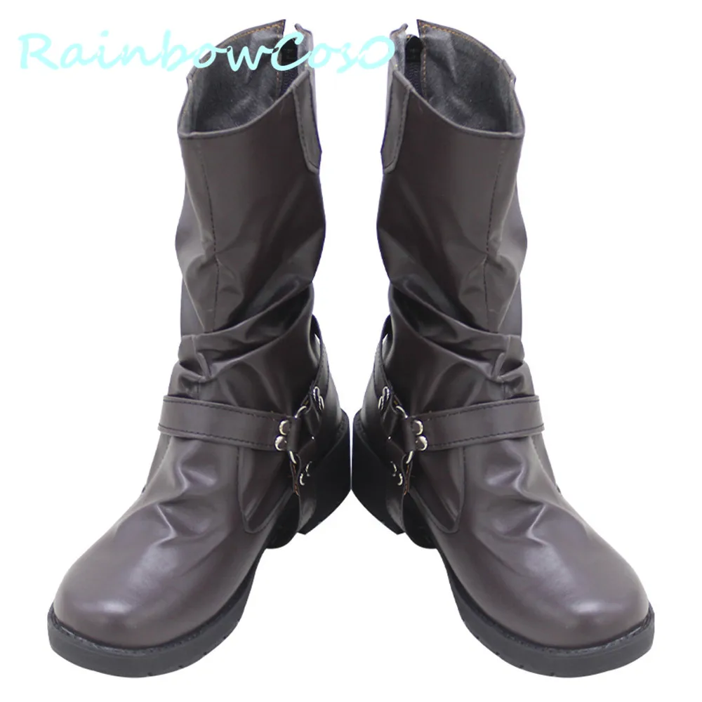 Twisted-Wonderland Ruggie Cosplay Schoenen Laarzen Game Anime Halloween RainbowCos0 W962