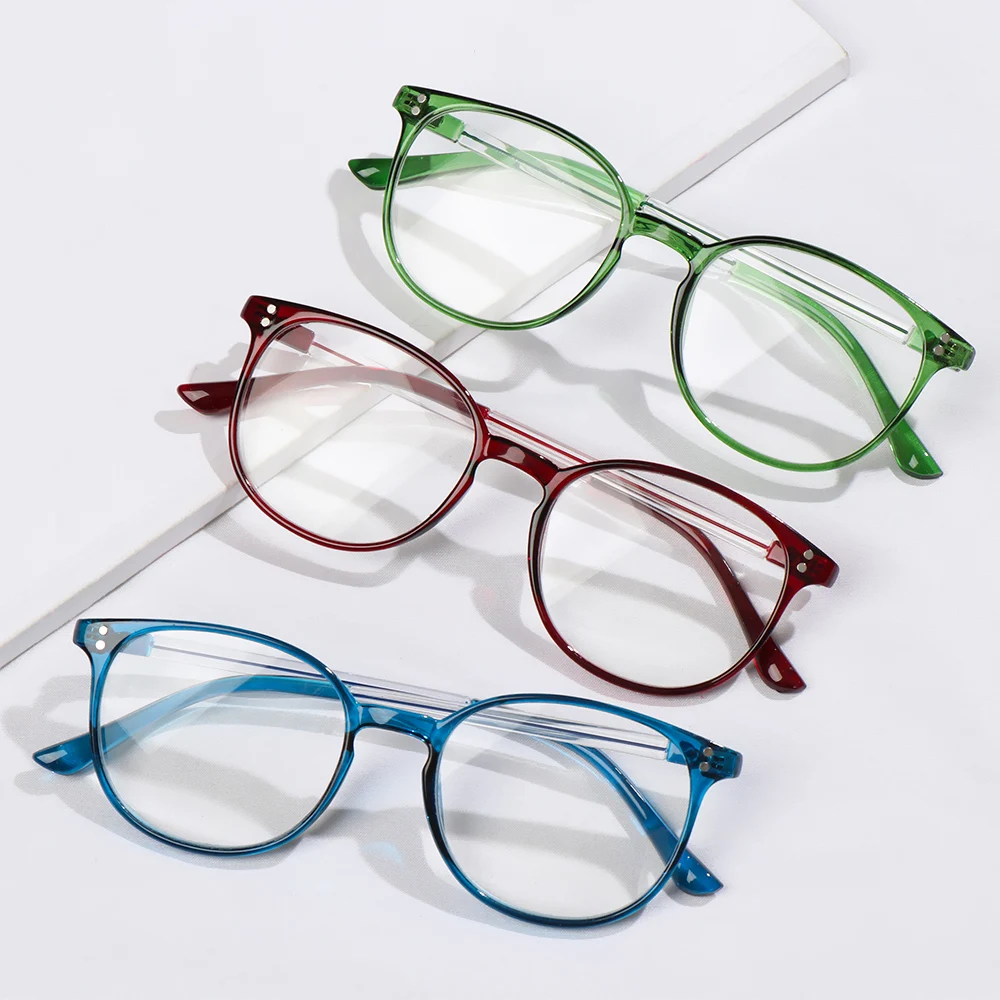 New High-definition Reading Glasses Classic Eyeglasses Ultralight PC Frames Eyewear Vision Care Presbyopic Glasses +1.00~+4.00