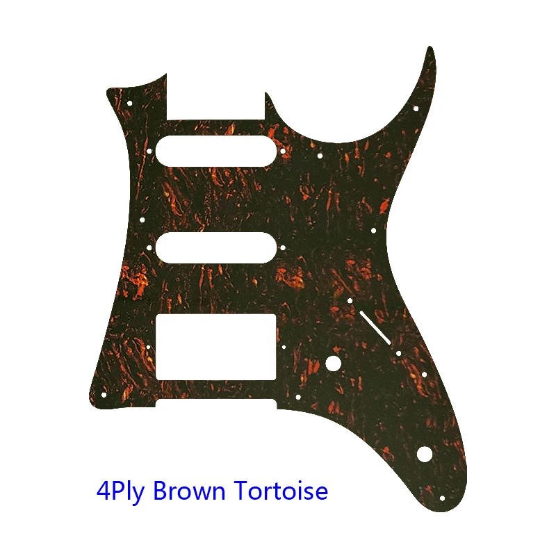 Pleroo Custom Guitar Parts - For MIJ Ibanez GRX40 Guitar Pickguard Humbucker Pickup Scratch Plate Flame Pattern