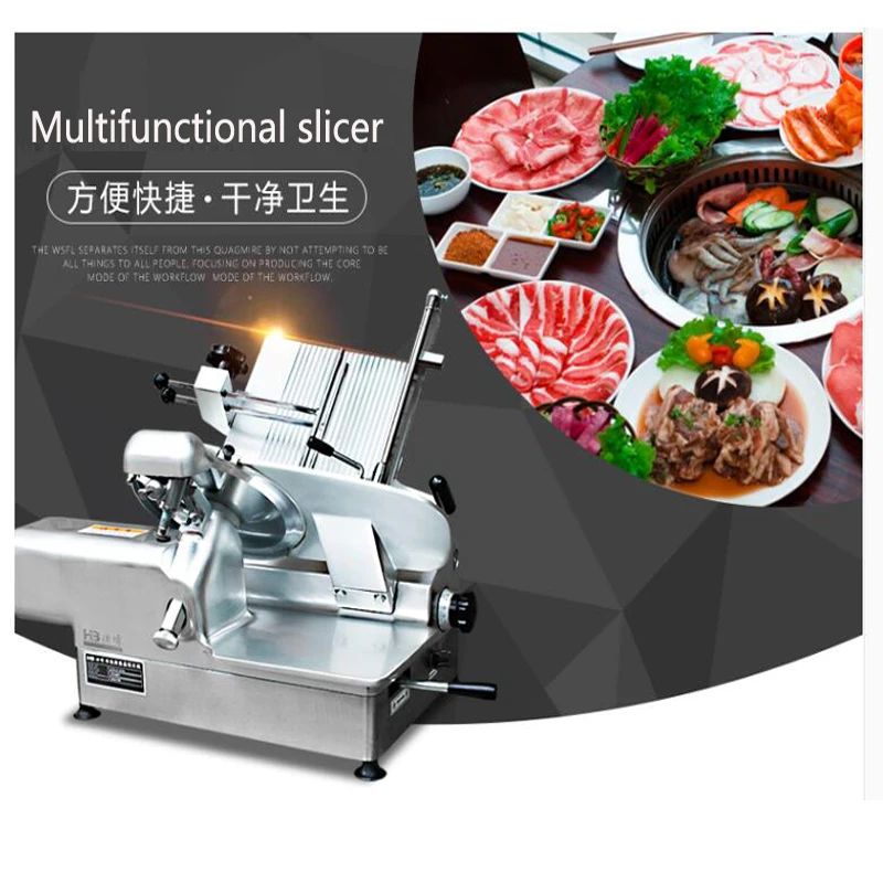 

Meat cutting machine commercial beef and mutton roll frozen meat slicer fully automatic electric meat slicer