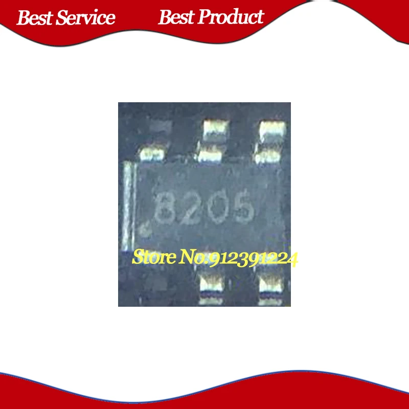 10 Pcs/Lot MT8205CCTR 8205 SOT23-6 New and Original In Stock