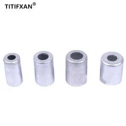 8pcs R134a Automotive Air Conditioning Hose Pipe Fitting Aluminum Sleeve Car Parts