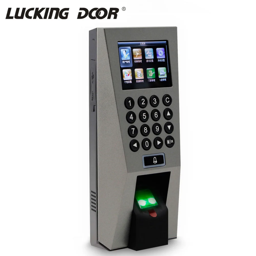 

2.4 inch 3000 user Fingerprint Access Control Machine Employee Time Attendance Biometric Access Control System USB Download Data