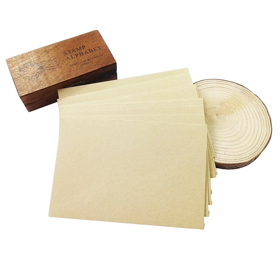 10pcs/lot Vintage Kraft Envelope Retro Kraft Paper Envelopes Gift Letter Supply Mini Envelop Paper Card