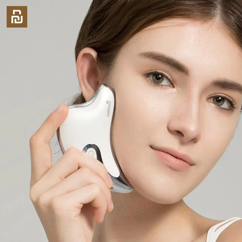 Micro-current Smart Gua Sha Massager Household Whole Body Meridian Brush Massager Dredge Facial Beauty Device for youpin