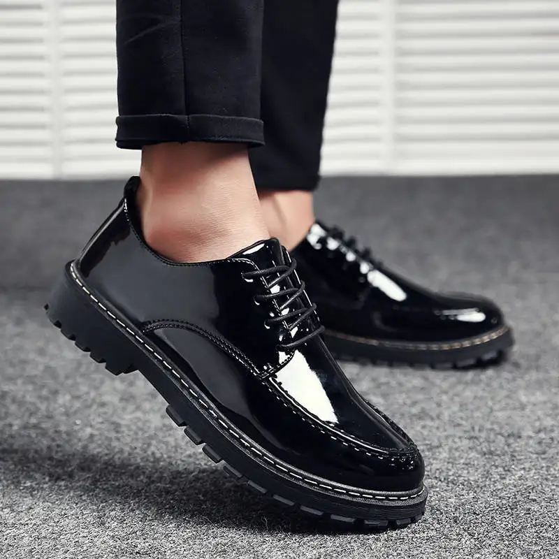 Spring Autumn New Wild England Mens Casual Shoes Men's Youth Waterproof Driving Soft Bottom Slip-On Men's Shoes Loafers hn7