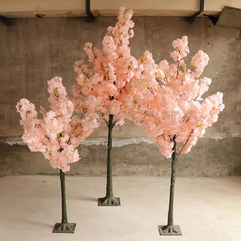 Artificial Cherry Tree simulation plant false tree living room hotel wedding Party Festival Decoration Outdoor Garden Decoration