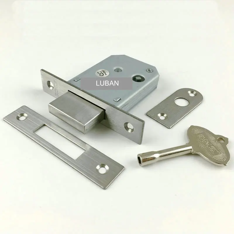 45DB Fire door lock  Invisible Door Lock with 1 key for Pipeline door electrical room door line door