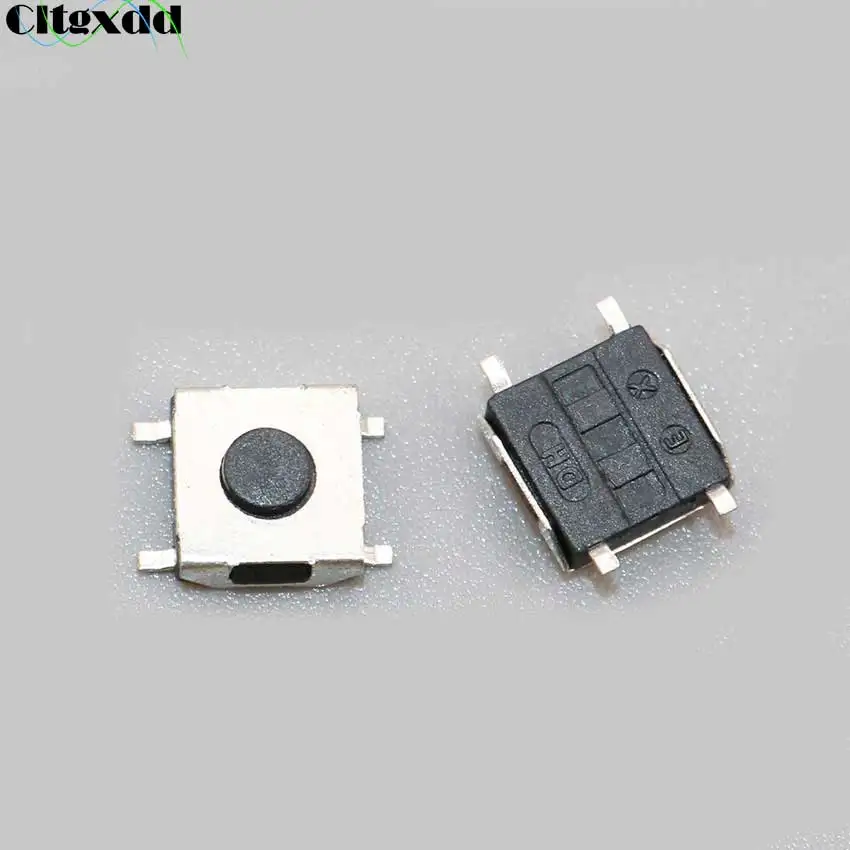 Cltgxdd 10PCS 6*6*2.5 mm Push Button Switch 6x6x2.5mm 4 Pin SMD Laptop Touch Tactile Tact Switch For Asus Lenovo Notebook Tablet