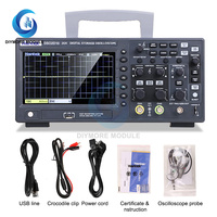 Hantek Signal Generation Digital Oscilloscope DSO2C10 2C15 2D10 2D15 Dual channel oscilloscope 100M 150M 1GS/s