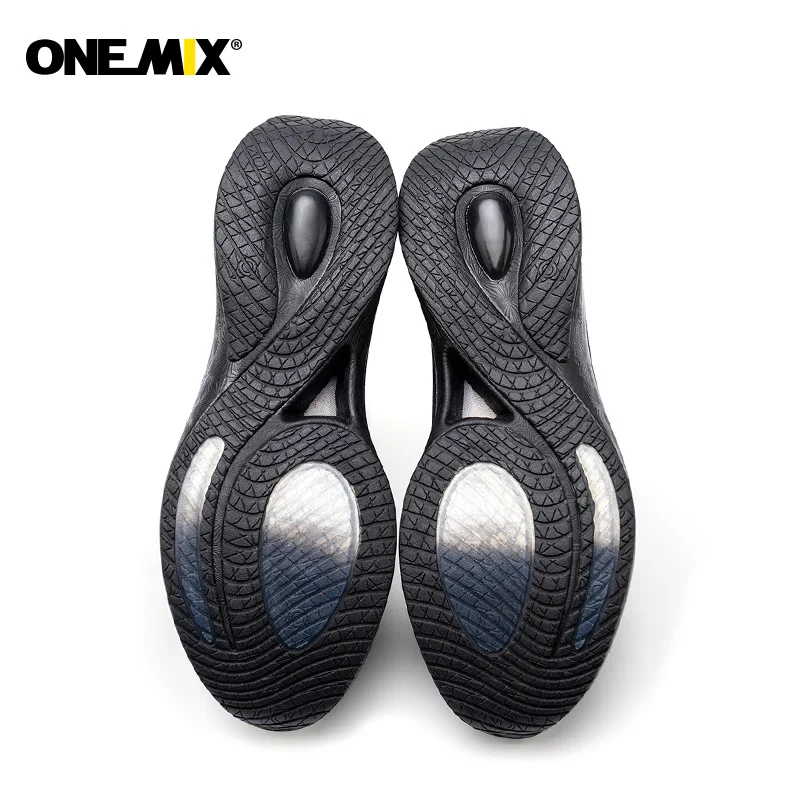 ONEMIX Running Shoes Men Athletic Gym Fitness Trainers Lightweight Man Sneakers Breathable Jogging Carbon Plate Sports Shoes