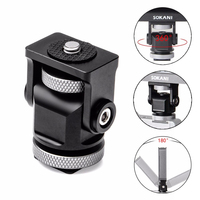 Monitor Holder Mount Adapter Flash Microphone Bracket Holder for Smooth 4 Feelworld F6 Plus 4K Monitor Camera Clamp Universal