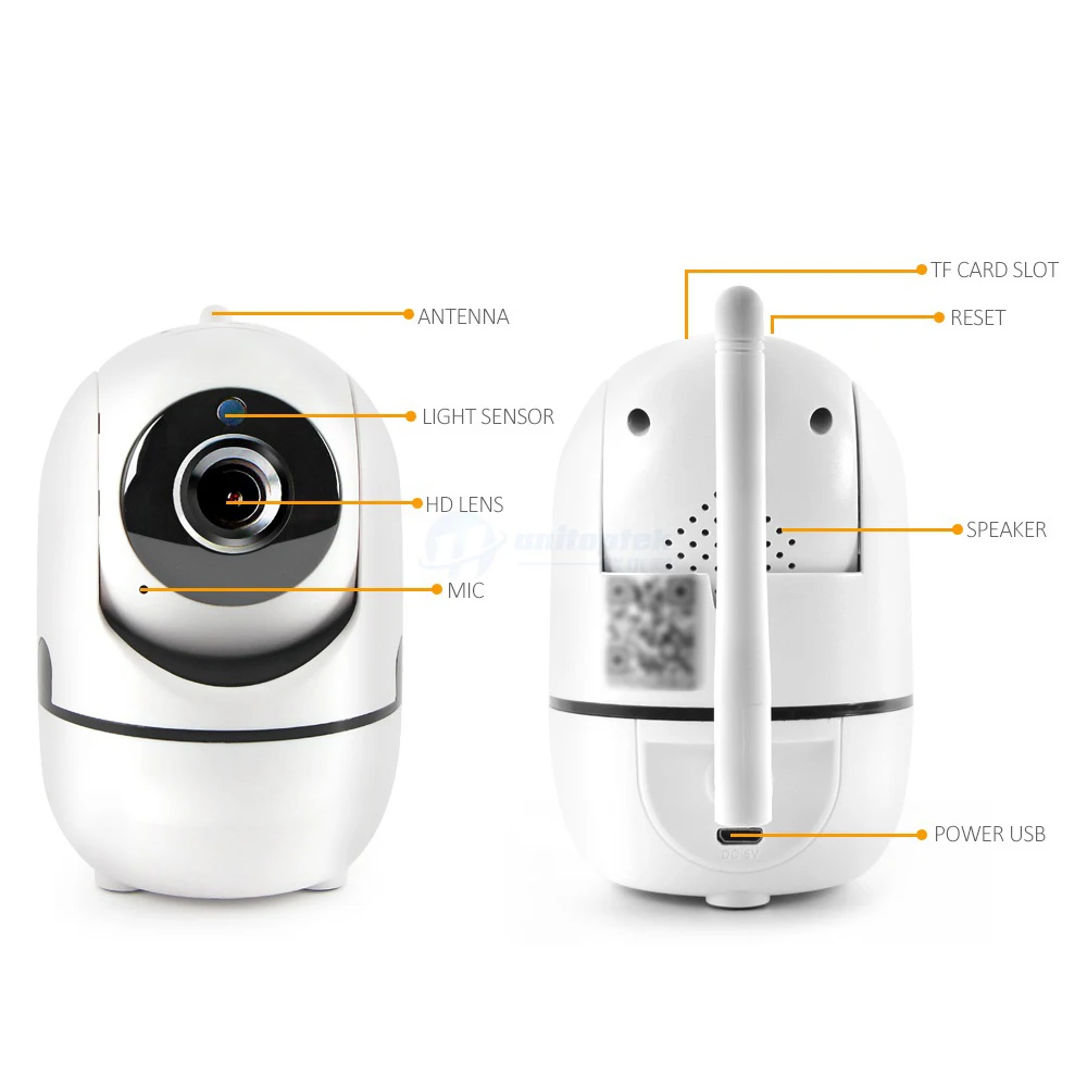 Jeatone 1080P Baby Monitor Wifi TUYA Home Security protection 2.0MP Network CCTV Camera with Two-way Audio Surveillance System