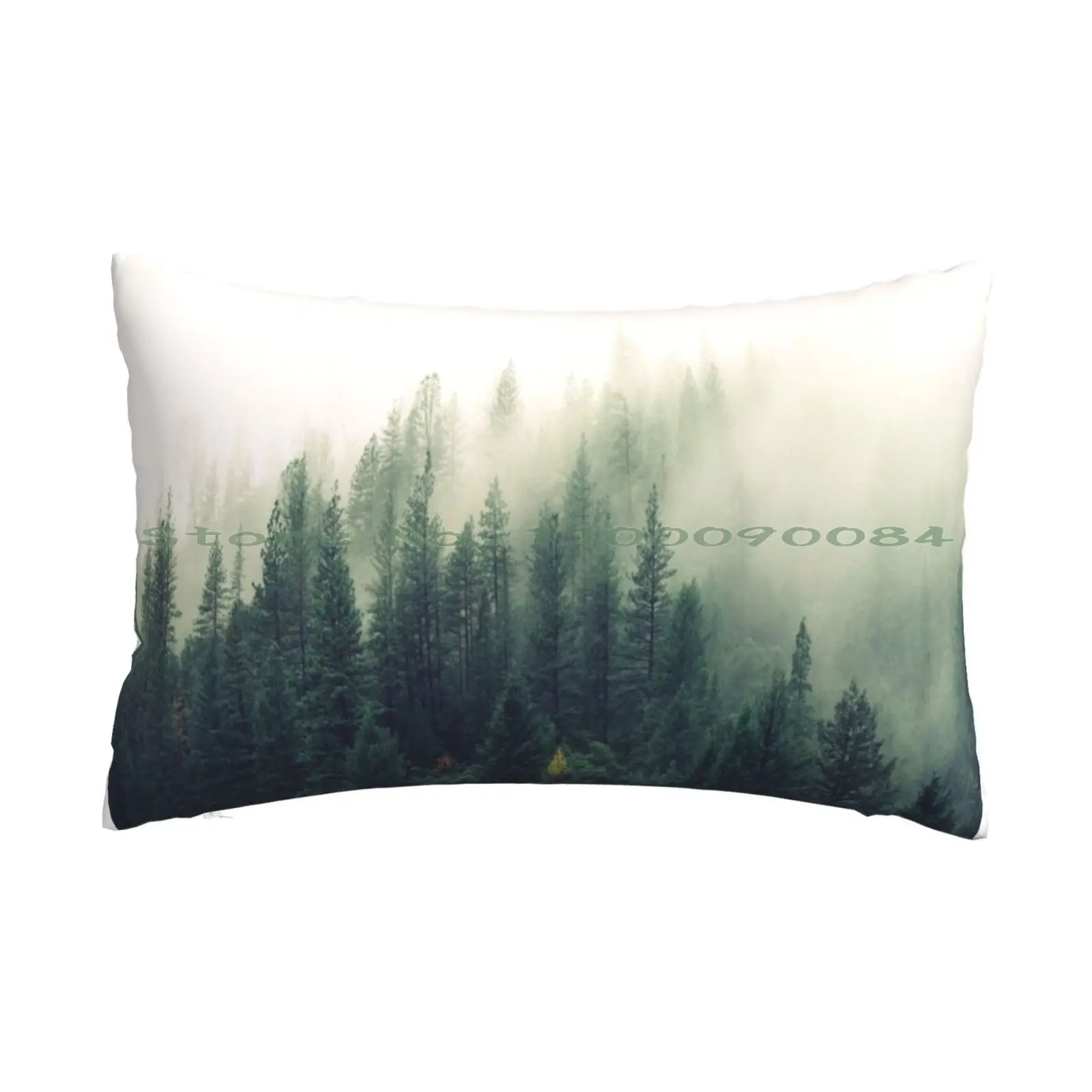 Fog Forest Nature Landscape Pillow Case 20x30 50*75 Sofa Bedroom Andretaulani Enrique Iglesias Moustache Hair Coloring Long