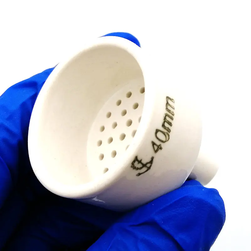 

2pcs/lot 40mm Ceramic Buchner Funnel Laboratory Filter Funnel Pumping Filter Bottle Matching Funel Chemical experiment tool