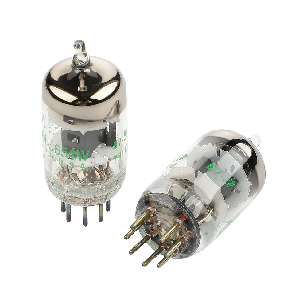 AIYIMA 2PCS GE 5654W GE5654 Vacuum Tube Valve Vacuum Electronic Tube Upgrade For 6J1 6m1 6AK5 6J1P EF95 Audio Amplifiers