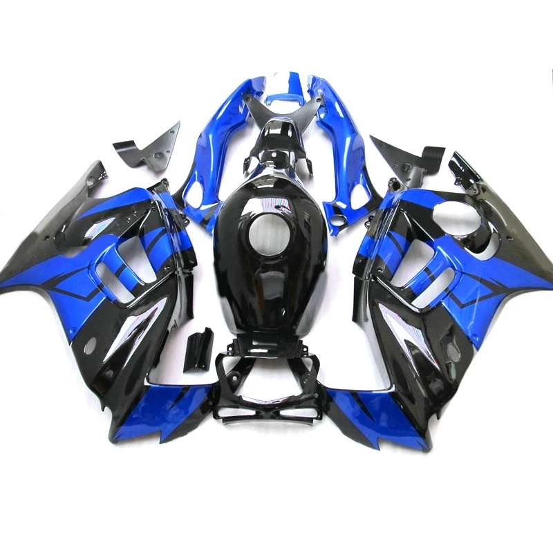 

Top Selling Motorcycle Bodyworks Fairing kits for Honda CBR600 F3 1997 1998 plastic blue black fairings set cbr600 f3 97 98 VB01