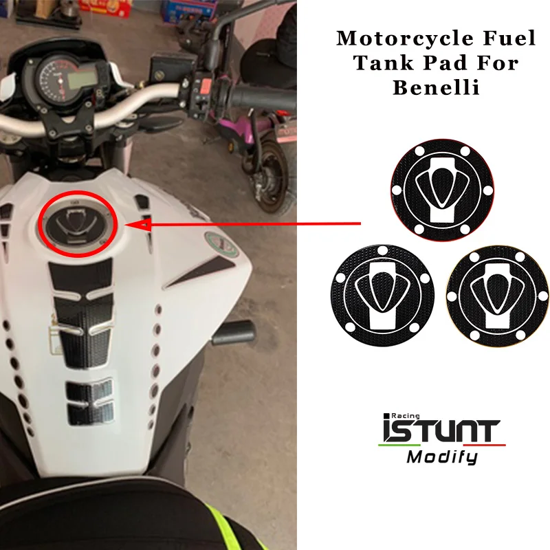 1Pcs 3D Motorcycle Sticker Fuel Tank Pad Gas Oil Cap Protector Cover Guard Accessories For Benelli 150 250 300 600 502C 750