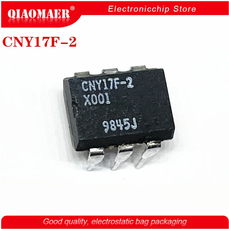 10 pçs/lote CNY17F-2 17F-2 DIP8