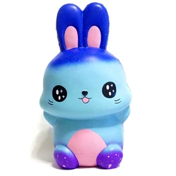 Kawaii gniotki dla dzieci Starry królik pachnące wycisnąć zabawki Squishy powolne rośnie Jumbo antystresowe dzieci zabawki typu Fidget