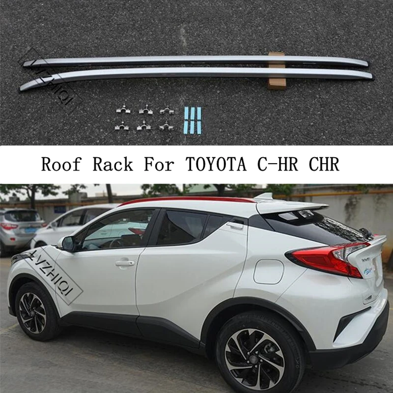 

Roof Rack For TOYOTA C-HR CHR 2017 2018 2019 2020 2021 2022 2023 2024 Luggage Racks Bar Rail Carrier Top Aluminum Alloy