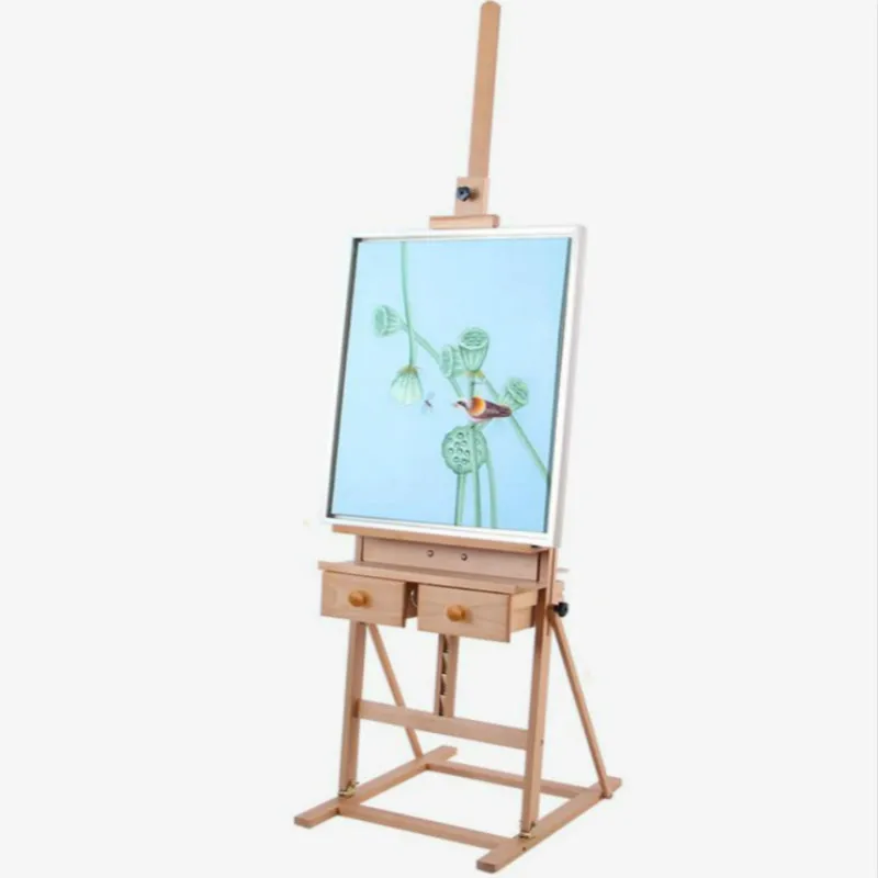 

Easel with Drawer Artist Oil Watercolor Paint Easel Painting Display Stand Art Supplies for Artist Caballete De Pintura