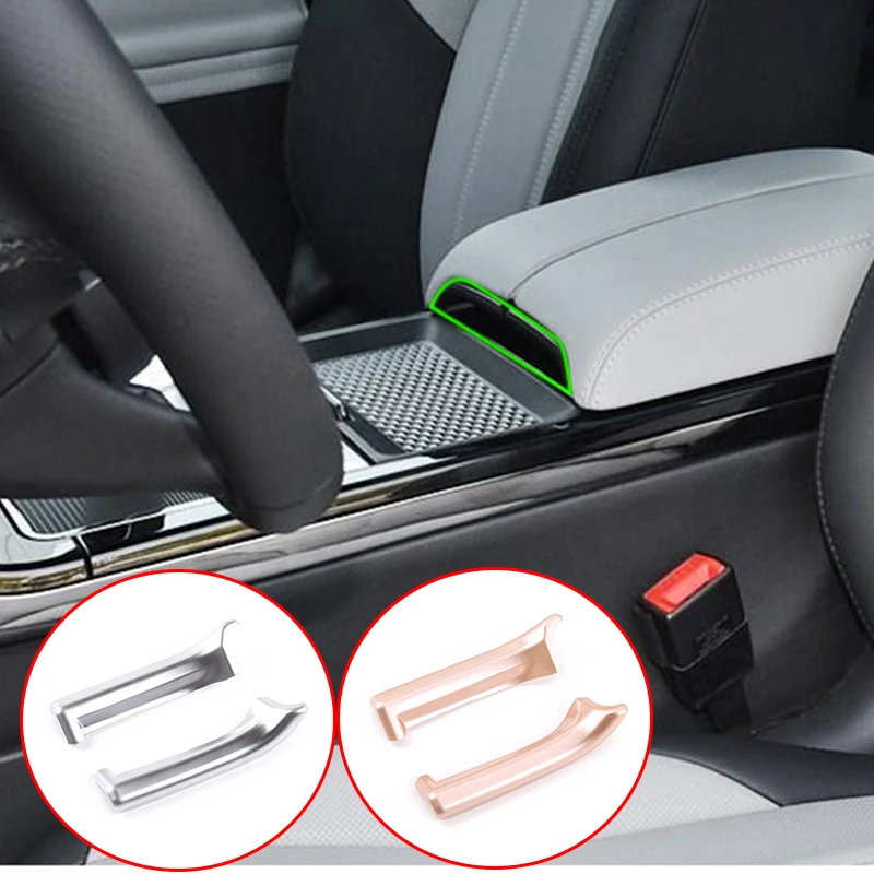 

ABS Car Interior Armrest Box Switch Strip Trim Auto Accessories For Land Rover Range Rover Evoque L551 2019-2020