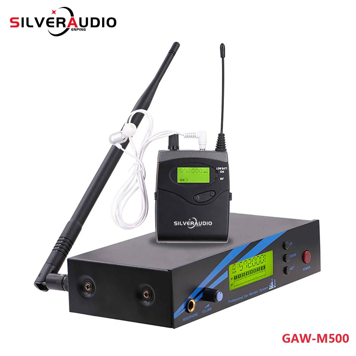 GAW-M510 профессиональный беспроводной мониторинг сцены в ушах, система мониторинга производительности наушников