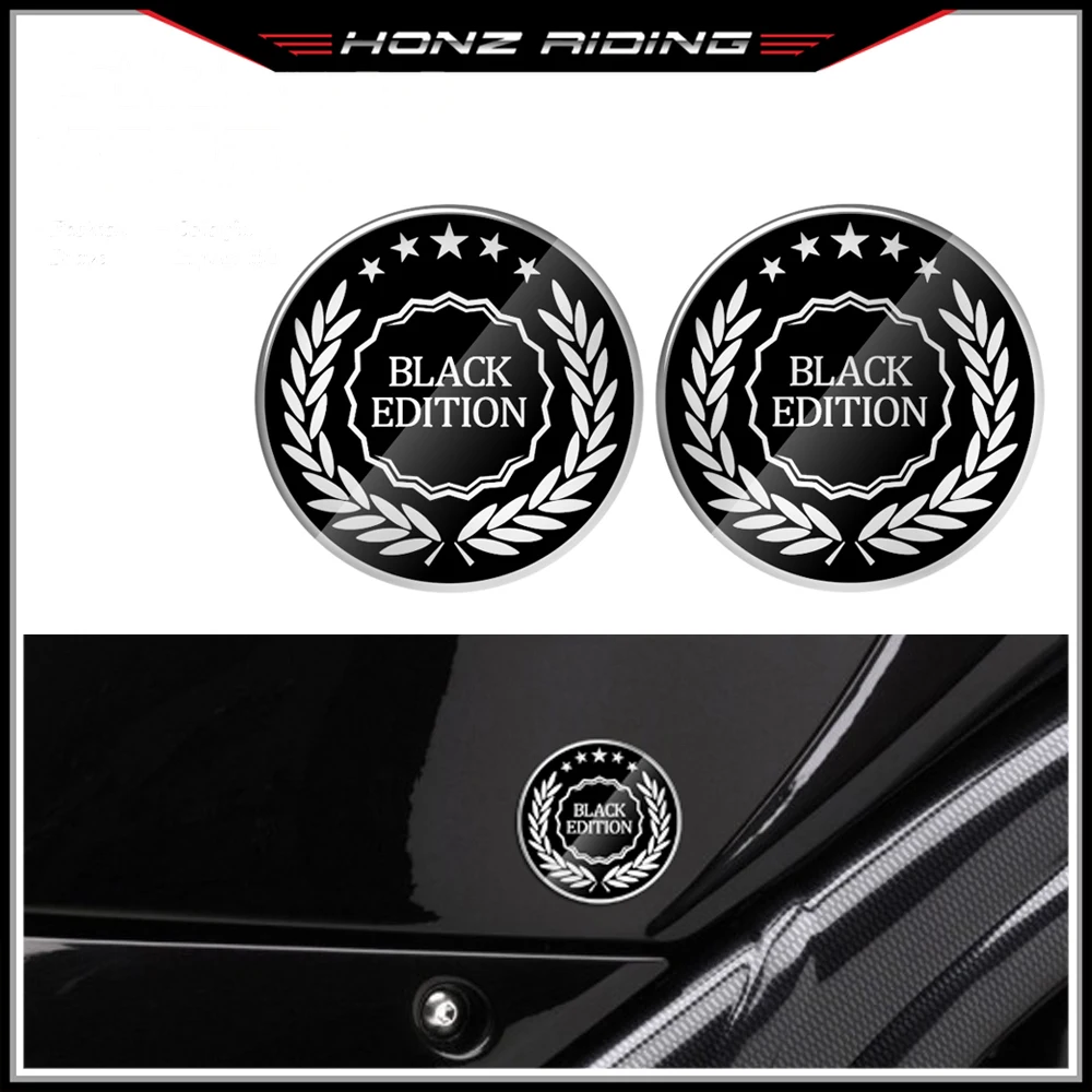 

For Piaggio MP3 Vespa BMW X-ADV PCX T-MAX Scooter Sticker Black Edition Decals Motorcycle Decal