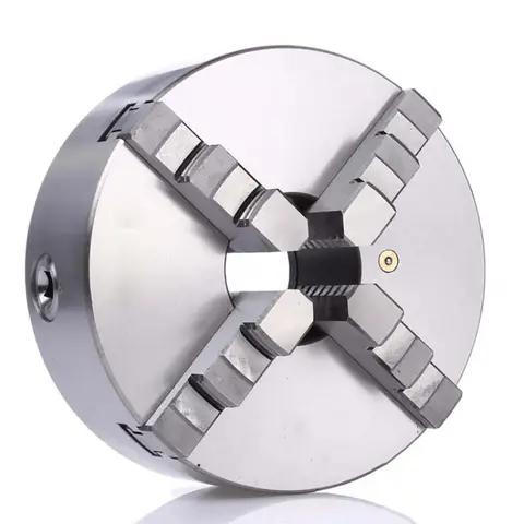 셀프 센터링 선반 척, 스크롤 선반 기계 드릴 척, 드레멜 액세서리, 4 턱, 250mm, 10 인치, K12-250