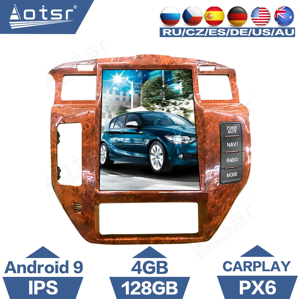 

For Nissan Patrol Y61 PX6 Android 9 Car Radio Coche Car Multimedia Player GPS Navigation DSP CarPlay 2 Din AutoRadio 128G