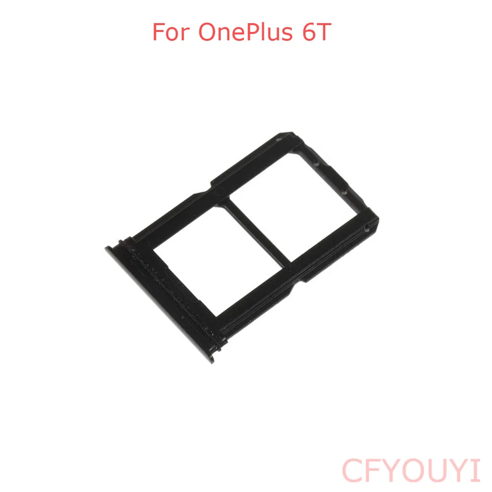 5pcs/lot For Oneplus 6T Dual SIM Card Tray Holder Slot Replacement Part For 1+ 6T